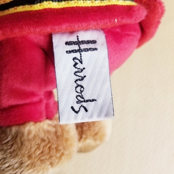 Harrods vintage mini fancy bear plush - Picture 3 of 5